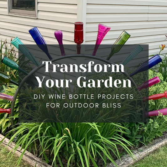 Transform Your Garden: DIY Wine Bottle Projects for Outdoor Bliss