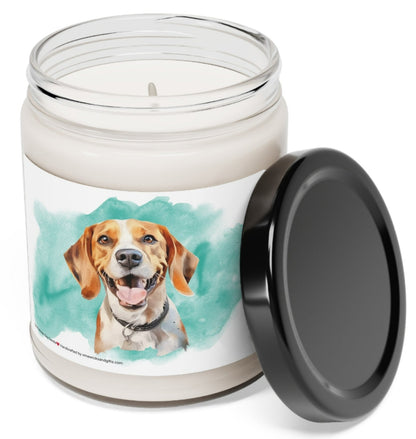 Beagle Soy Candle, 9oz Scented Candle, Dog Lover Candle